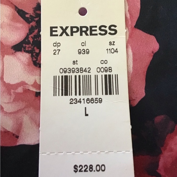 Express Floral Blazer Jacket Men’s Size Large - Picture 7 of 8
